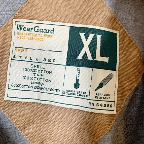 WearGuard Canvas Jacket Size XL - Picture 11 of 11